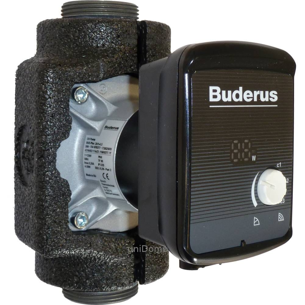 Buderus Logafix BUE-Plus 25/1-4 30/1-6 Heizungspumpe 130/180 mm 30/1-4 25/1-6 