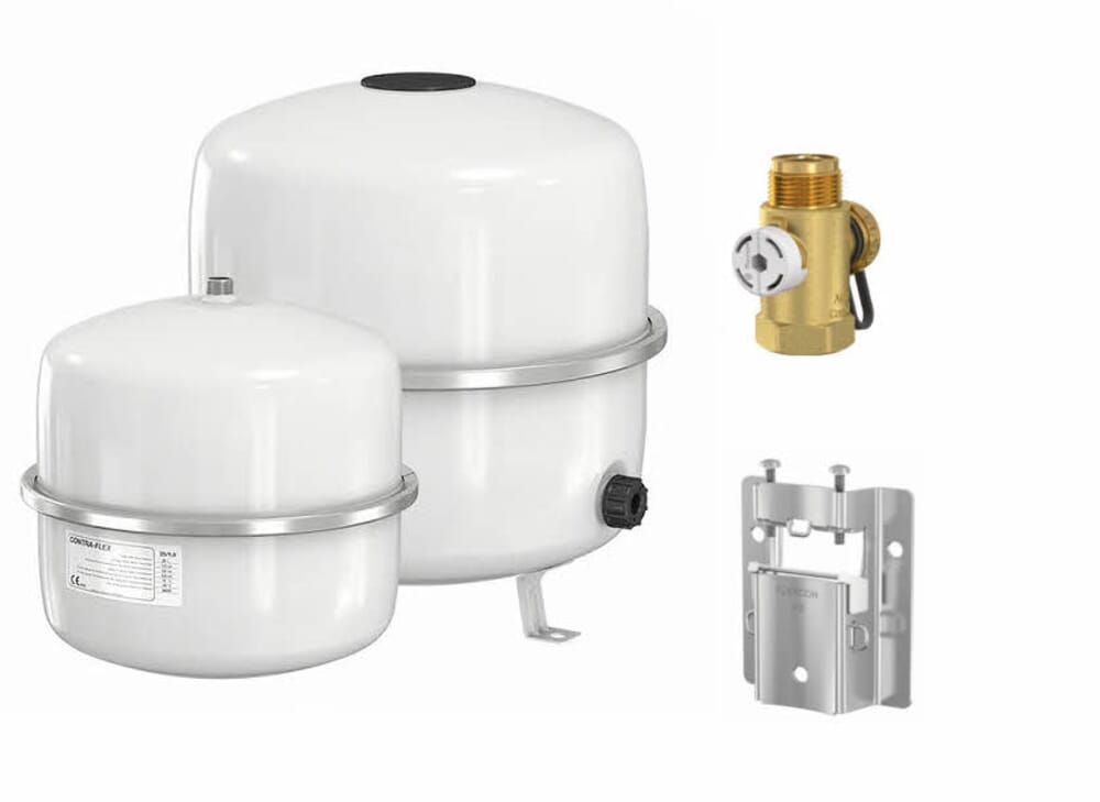 Buderus Logafix Membran Druckausdehnungsgefäß für Heizungsanlagen 18 - 80 Liter