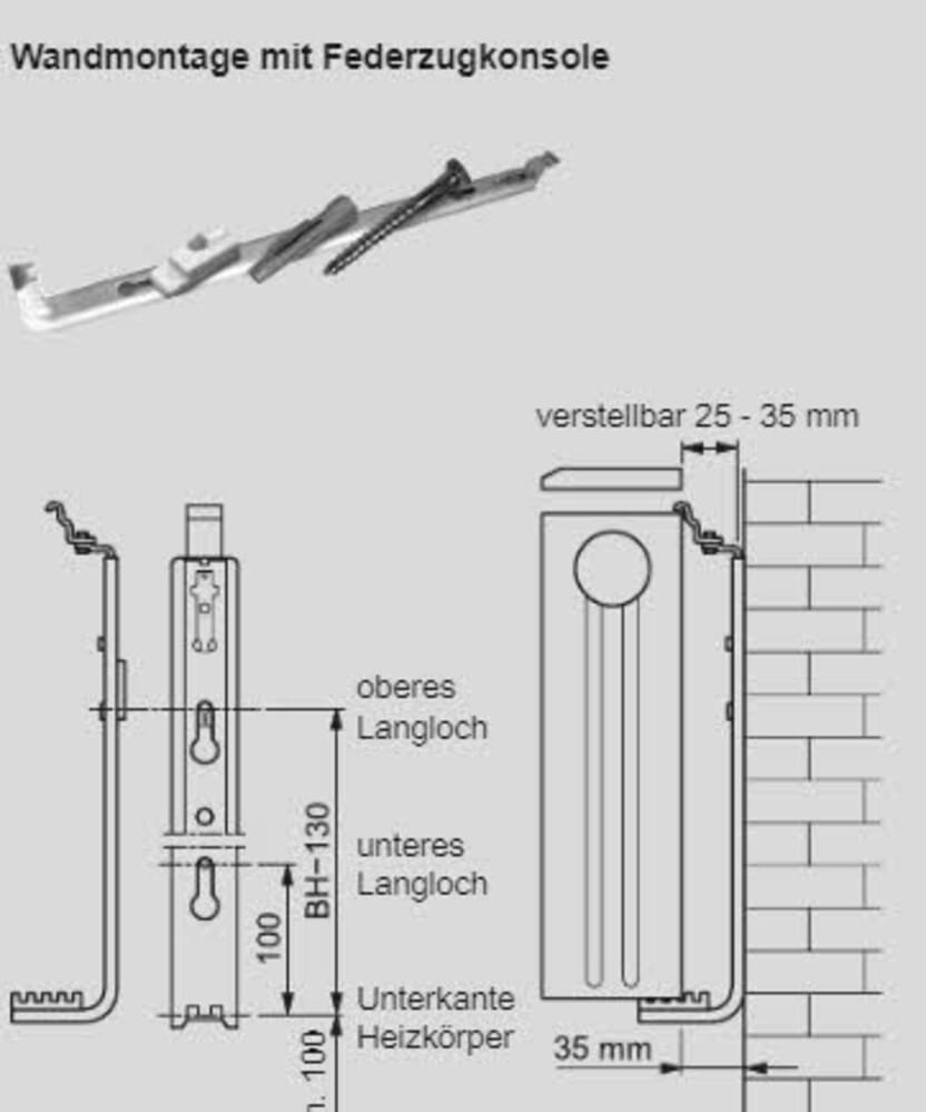 Viessmann Austauschheizkörper Typ 21, 22, 33 BH: 555 oder 955 mm BL: 400  bis 2000 mm