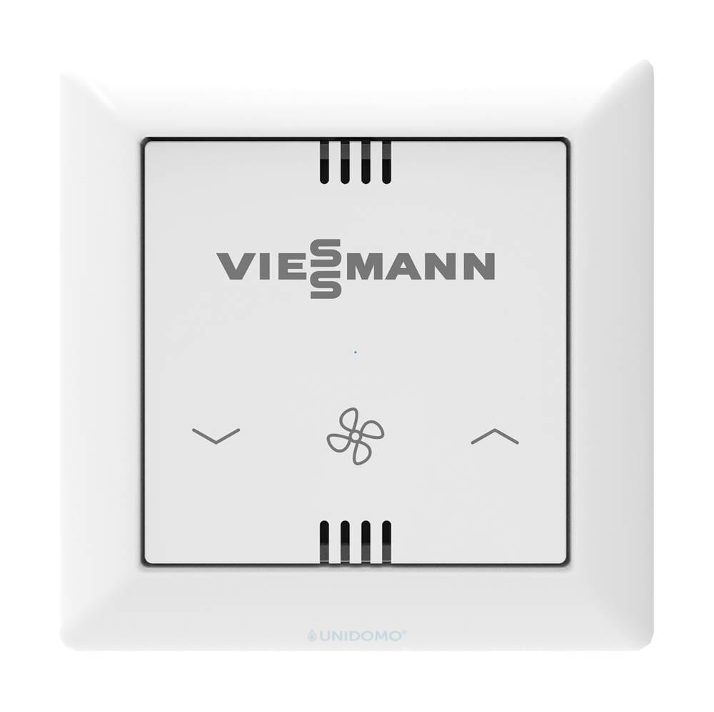 Viessmann Bedienteil WiFi, für Vitovent 100-D, Typ H00E A45, Integrierter Temperatur, Feuchte und VOC Sensor