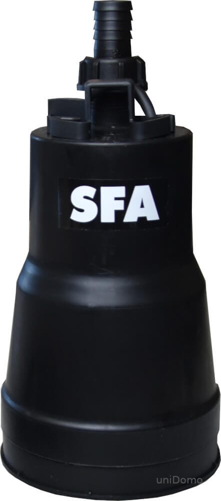 SFA Sanibroy Sanipuddle Pumpe mit Flachsaugfunktion