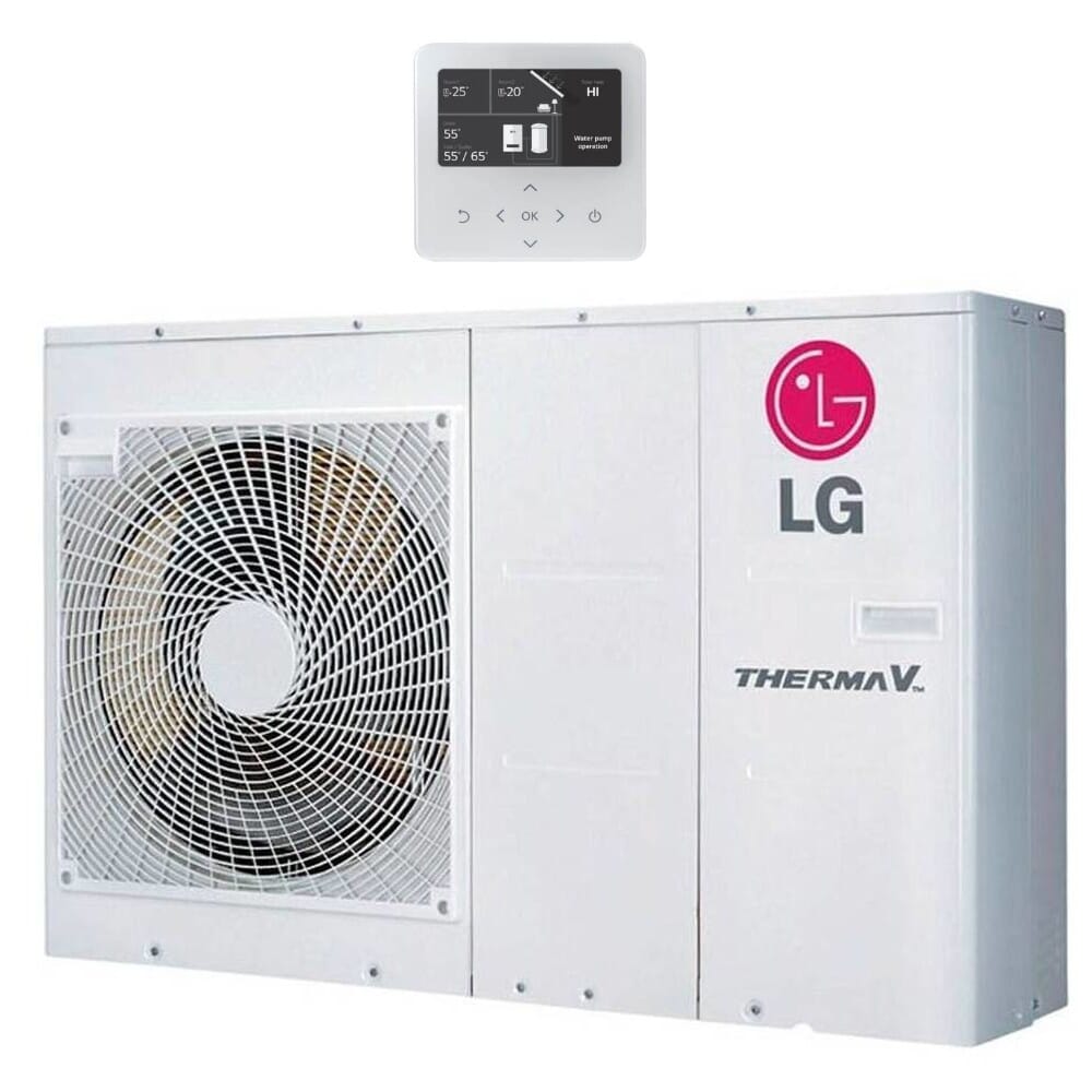 LG Luft/Wasser-Wärmepumpe THERMA V Monobloc S Silent R32