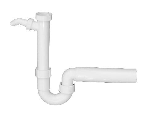 Siphon Schlauch flexibel mit GA G1 1/2x40/50 Sanit Rohrgeruchsverschluss 